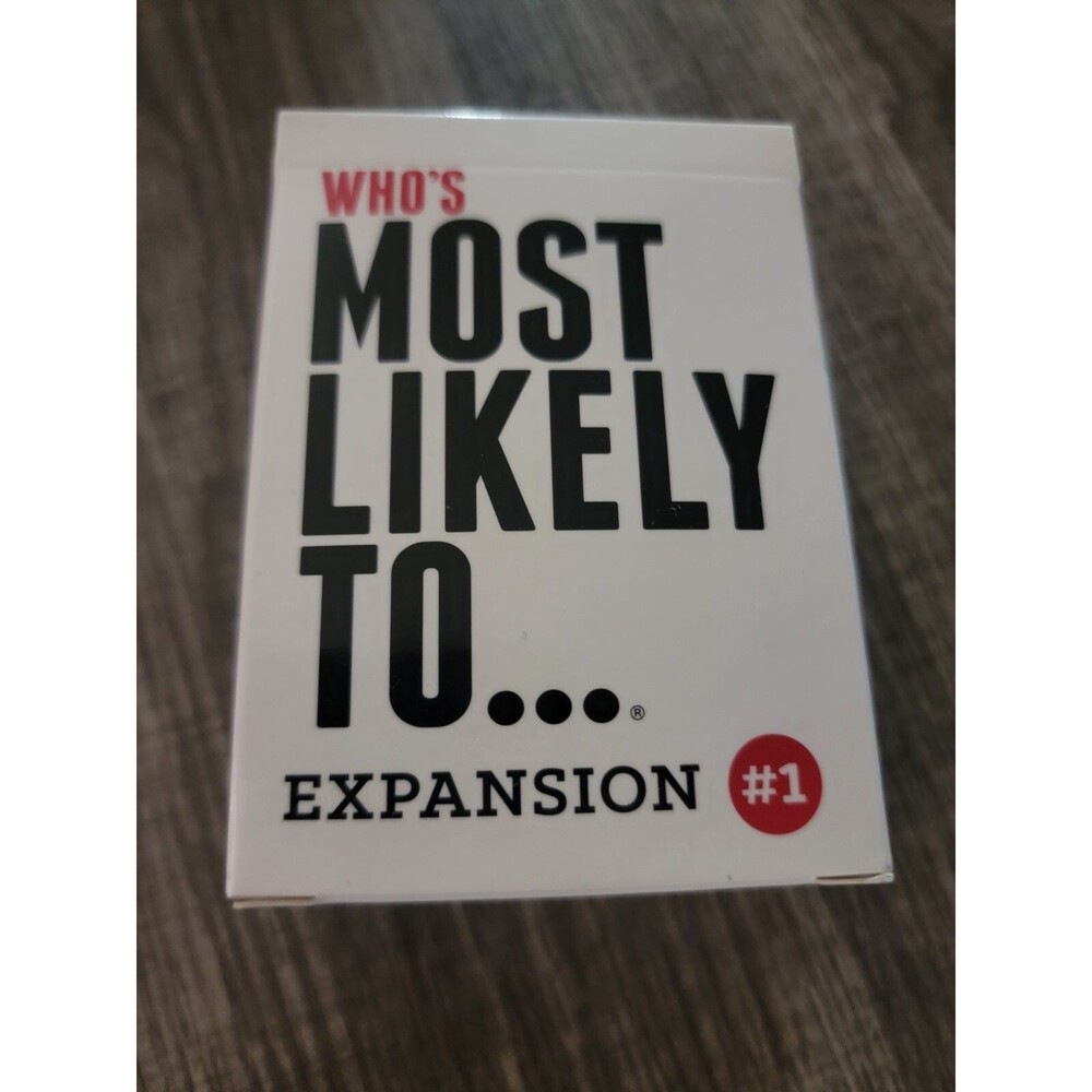 “Who’s Most Likely To…” Game Expansion #1
